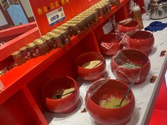自助调料区-陳艳红火锅(港汇店)