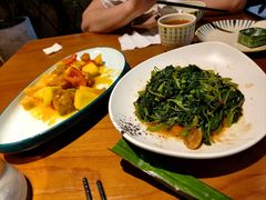 马拉盏炒通心菜-泰堤坊(淡水体育馆店)