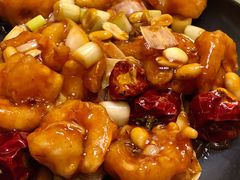 凤梨酥皮虾-京尊烤鸭店JINGZUN(春秀路店)