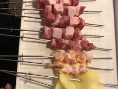 羊肉串-長壹旋转烤吧 农家鸡火锅
