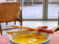 奶油南瓜浓汤-城市露台景观餐厅(淮海路店)