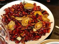 辣子鸡汁焗鲍鱼-甄御•海鲜新青岛菜(麦岛店)