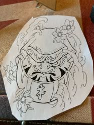 卡通-怪咖纹身刺青