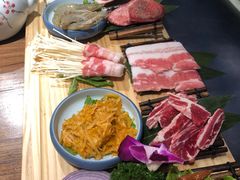 -明洞阿姨·韩式酱蟹烤肉·创意料理(三元桥店)