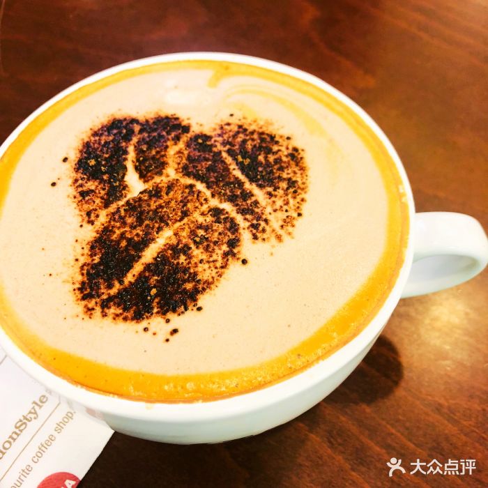 costa coffee(蓝色港湾店)摩卡咖啡图片