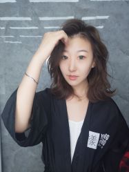 -INS羽毛接发·巴黎画染