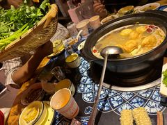 蔬菜拼盘-恋羊时代黑山羊火锅(滨海大道店)