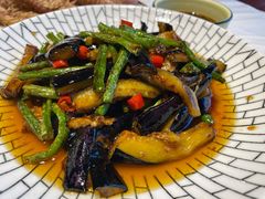 豆角烧茄子-渔民船说·北塘海鲜·天津菜·海肠捞饭(北塘古镇店)