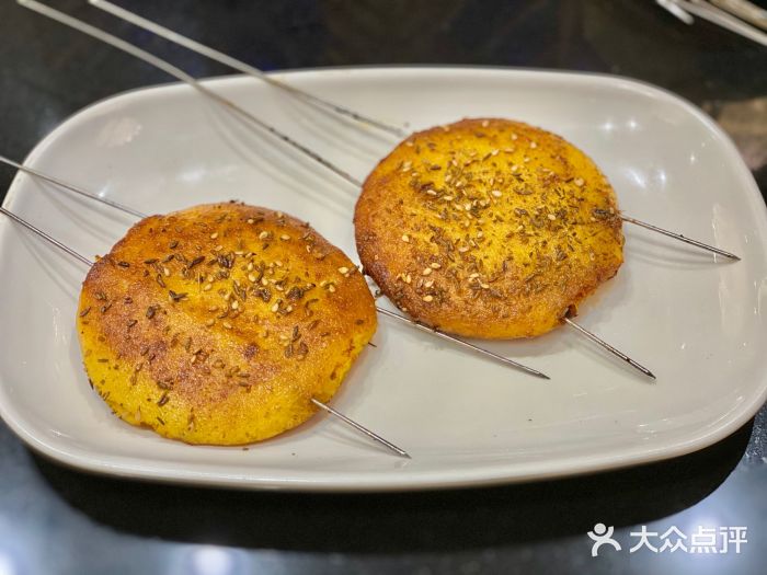 正黄旗海鲜烧烤大排档(甘井子万达东市店)烤饼子图片