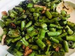 橄榄菜炒豆角-禾珍珠家常小馆(河南博物院店)