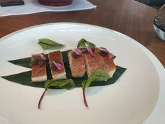 黄金鱼子酱配熏香桂花鱼-北京柏悦酒店·锦庭餐厅Dining Room