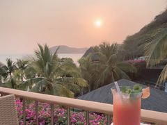 -日落吧·海景咖啡厅·餐酒吧·鸡尾酒·下午茶·乐队表演·浪漫夕阳·三亚文华东方酒店