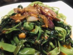 马拉盏炒通菜-大头虾越式风味餐厅(光明广场店)