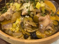 鲜花椒酸菜猪手花-南山酒肆(南山董事绘店)