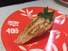 蛋黄酱火炙三文鱼-京樽回転寿司(奥林匹克店)