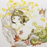 住在童话世界🏙️中的小女孩