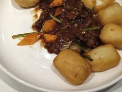 脆皮鲜奶拼蚝油牛肉-和记小菜(七宝店)