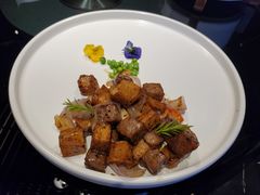 杏鲍菇黑椒牛肉粒-彩虹之约•淮扬家宴(亚运村店)