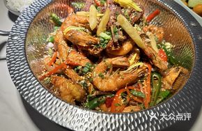 Chicken Wing Root and South American Shrimp Pot