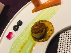 澳洲带子搭豌豆奶酱-樱之盛宴·蟹料理海鲜自助(前进大街店)