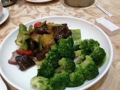 西兰花牛仔粒-联邦酒楼