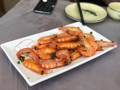水煮海白虾-金海湾海鲜排档(朱家尖店)