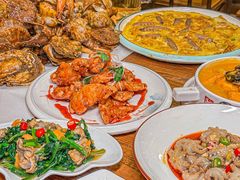 -东来菜馆•手抓海鲜家常菜•海鲜锅贴(鸽子窝店)