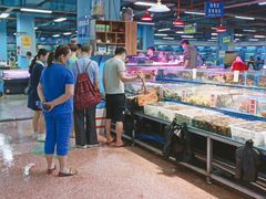 自助取餐区-渔人湾码头海鲜市场负二楼
