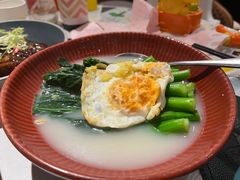 拍姜煎蛋浸菜心-常来小聚·广州非遗传承餐厅(高德置地店)