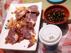 卤牛肉拼卤牛筋-燕青小馆(东园大厦店)