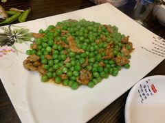 豌豆牛肉粒-老马家拉面(碧水花园东南)