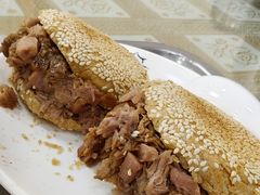 烧饼夹肉-清真·鸦儿李记·小馆(后海店)