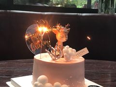 定制设计动物奶油蛋糕-玉见cake低糖蛋糕甜品台定制(河西店)
