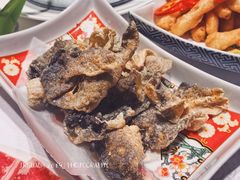 椒盐炸鱼皮-行家海鲜火锅酒家(静安寺店)
