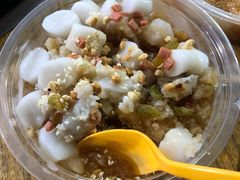 门口的冰汤圆-渝味黄姐火锅(黄泥村店)