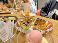 香蕉冰淇淋华夫饼-LO CALCOW卡路力轻食主义餐厅(陆家嘴店)