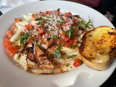 奶油烤鸡胸肉意大利面-Chili's Cafe&Bar奇利斯(滨江店)