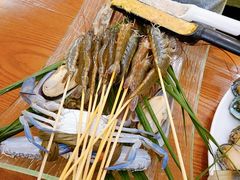 基围虾-樾餐厅泰式海鲜火锅(民歌湖店)