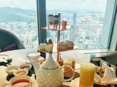 靠窗位-瑞吉酒店·The Drawing Room闲逸廊·云端下午茶·夜奢Whiskey
