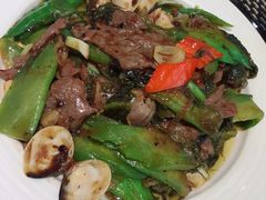 酸菜白贝凉瓜炒牛肉-新兴·金羊座·粤菜点心(乐峰店)