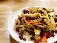 干煸鱿鱼须-陈傻子餐厅(世纪都会店)