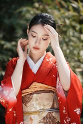 -后宫·古装汉服京剧儿童亲子全家福摄影