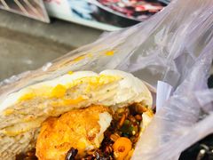 -清真马乐贝腊牛肉蛋黄菜夹馍(马蓉洒金桥店)
