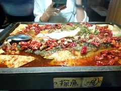 -探鱼·鲜青椒爽麻烤鱼(广州花都来又来店)