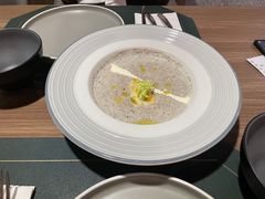 法式奶油磨菇浓汤-源·新派中西餐厅(青蓝山美食一条街店)