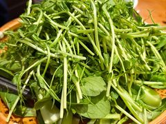 黑猪灼泉水时蔬-吃饭皇帝大土家民族菜(正大广场店)