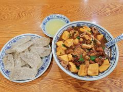 老北京炸灌肠-门框胡同百年卤煮(新街口店)