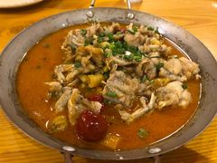 混椒牛蛙-丁记盐蘸牛肉·新杭菜(河东路店)