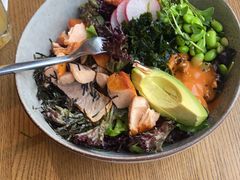 煎三文鱼和风汁和风碗-wagas(暖山店)