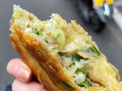 牛肉馅饼-贾五油糊馅